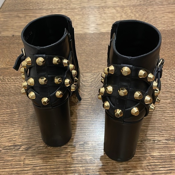 Balenciaga gold studded boots size 35 - Picture 3 of 4